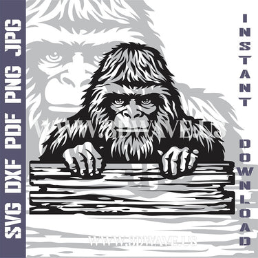 BIGFOOT Laser and Cricut SVG Vector Files